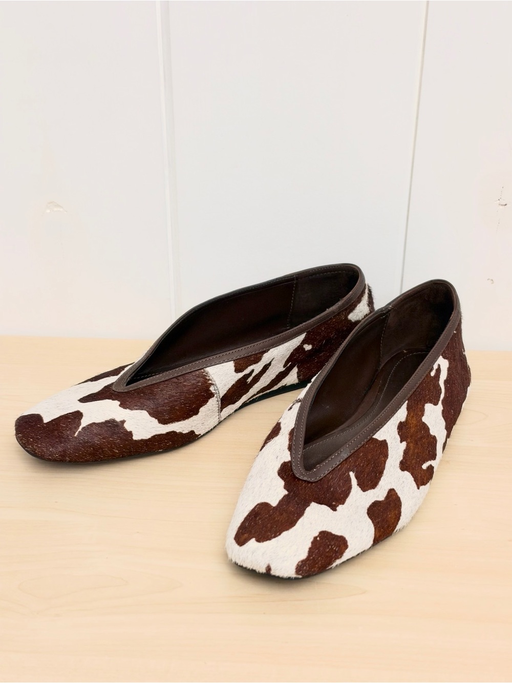 Schutz Courtney Flats In Multibrown/Seal Brown Size 9 - Picture 5 of 13